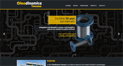 Desktop Screenshot of oleodinamicatoscana.it