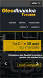 Mobile Screenshot of oleodinamicatoscana.it